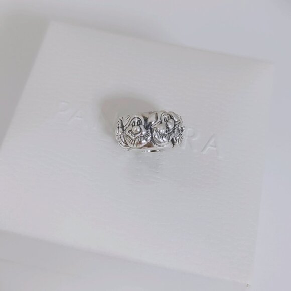 Pandora Silver Seven Dwarves Spacer Charm Bead Sterling Silver - Picture 8 of 8